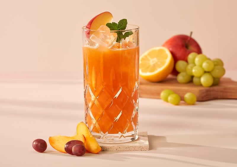 Mocktail Apfel-Mango-Splash