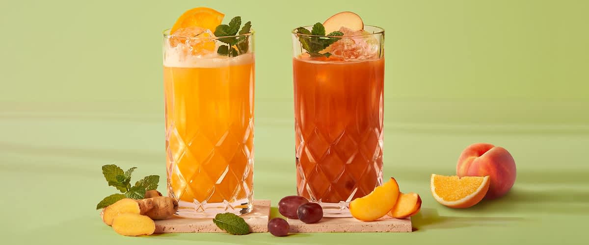 Mocktail Apfel-Mango-Splash