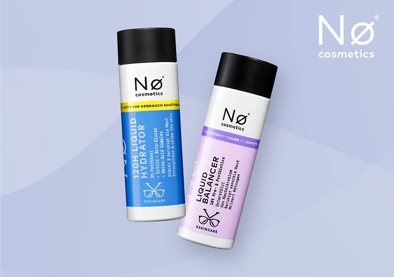 Entdecke die Liquids von Nø Cosmetics und xskincare.
