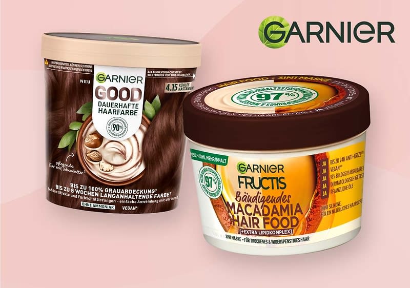 Neue Haarfarben von Garnier GOOD für Dein Pflegebedürfnis.