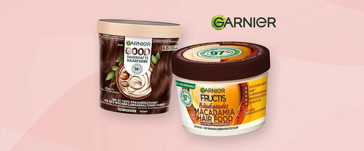 Neue Haarfarben von Garnier GOOD für Dein Pflegebedürfnis.