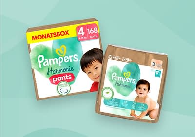Pampers Harmonie für sanften Hautschutz
