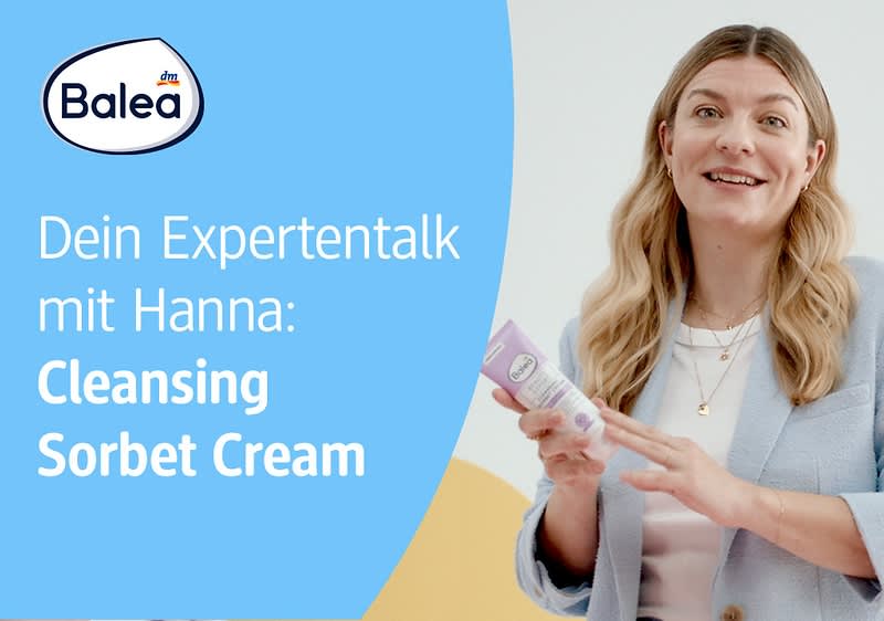 Expertentalk Hanna: Cleansing Sorbet Cream