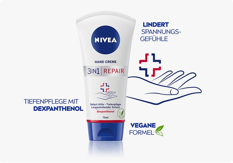 NIVEA Hand Creme 3in1 Repair