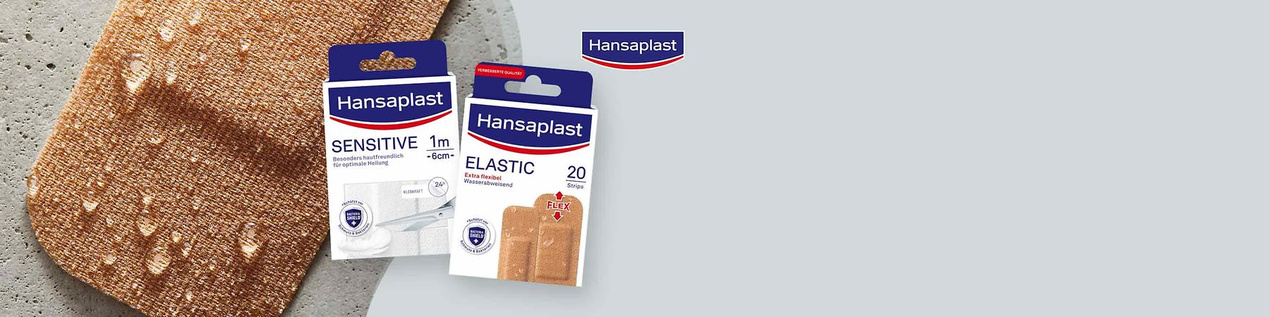Mit Hansaplast bist du gut gerüstet für die Wundversorgung.