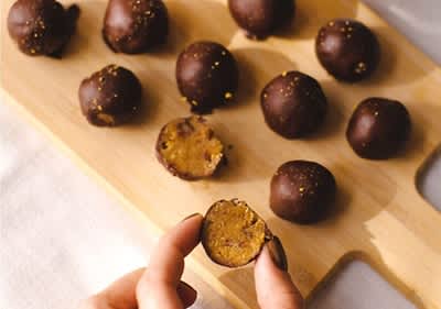 Orangen Schokoladen Pralinen