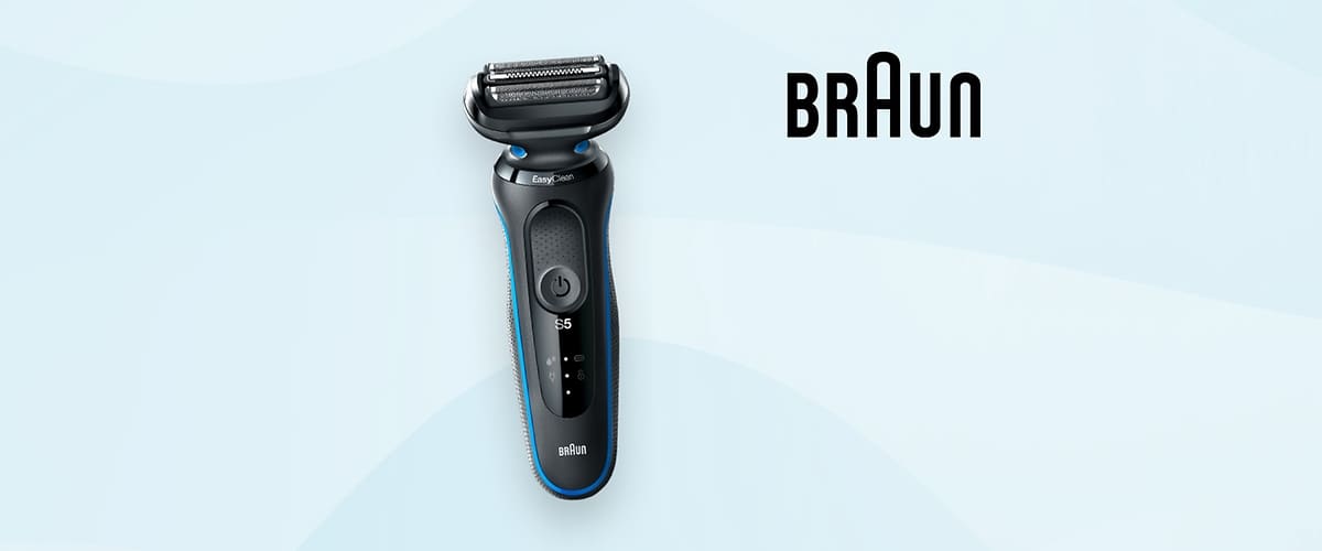 Rasieren mit Braun