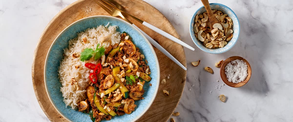 Teriyaki-Veggie-Hack süß sauer | Rezept