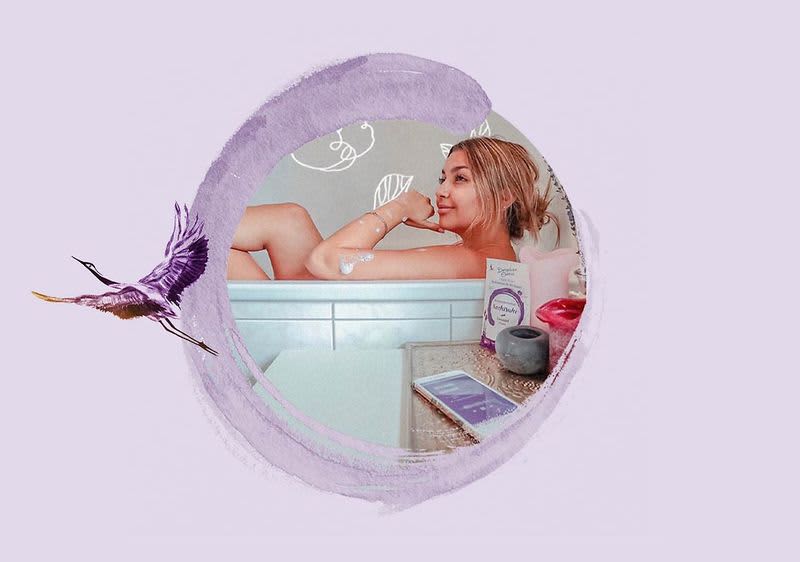 Lassen Sie sich ein Bad ein und meditieren Sie mit Dresdner Essenz Easy Mind.