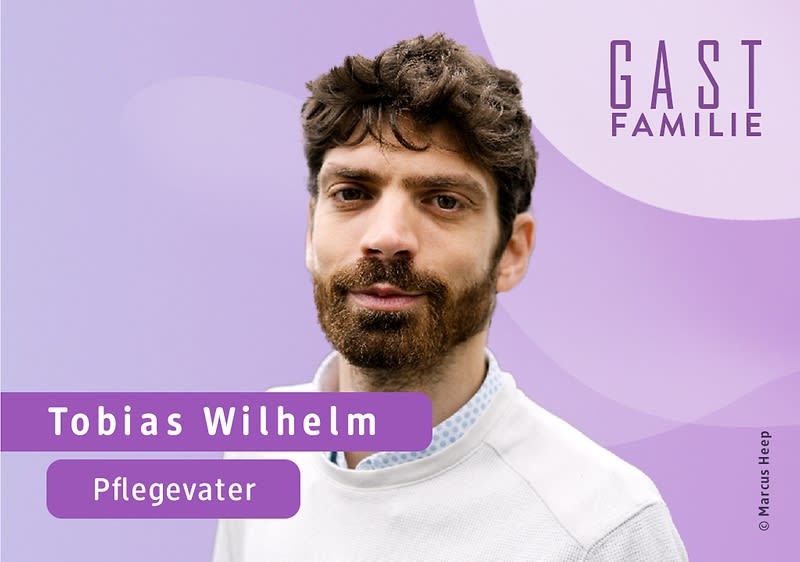 Tobias Wilhelm, Pflegevater