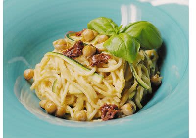 Creamy vegan Pasta Aufmacher