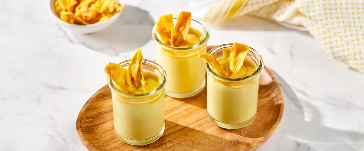 Mango-Mousse-Dessert