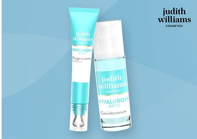 Entdecke die neue Judith Williams Pflegelinie Hyaluron Aktiv.