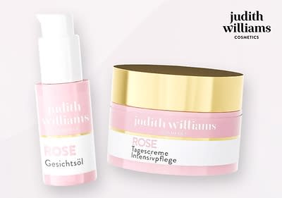 Entdecke die Produktlinie Rose von Judith Williams Cosmetics.