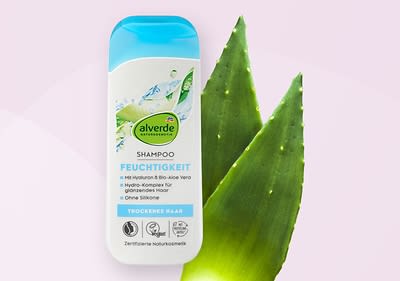 alverde Feuchtigkeits Shampoo mit Aloe Vera
