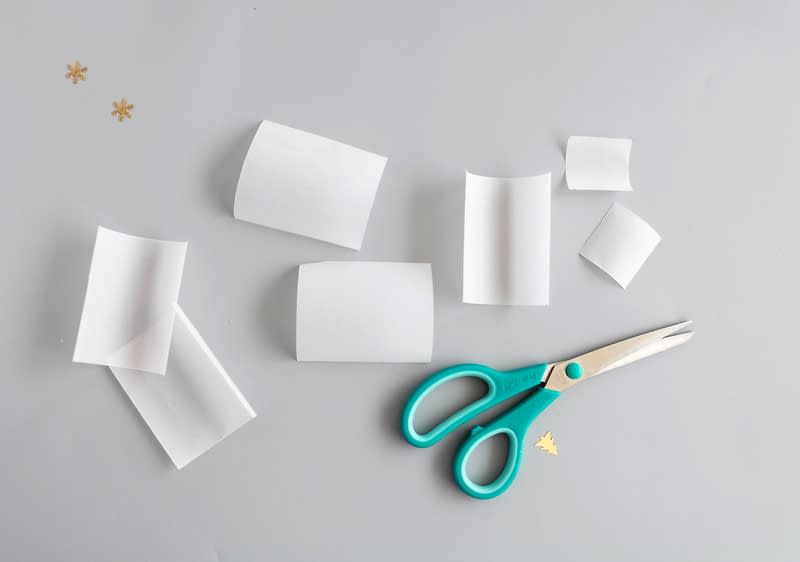 Weihnachtssterne Papier Anleitungsbild 1