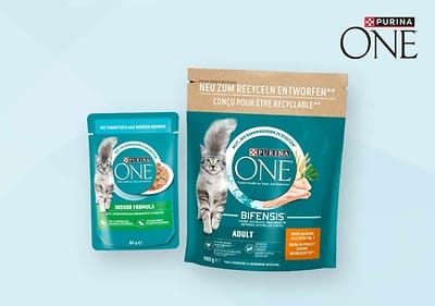 Gesundes Futter-Duo: PURINA ONE Mischfütterung