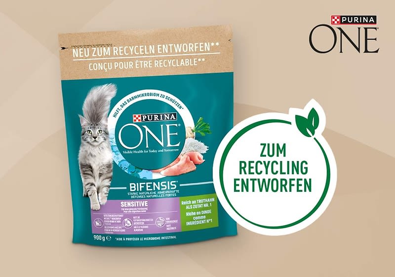 Ökologisch verpackt: PURINA ONE für eine grünere Zukunft