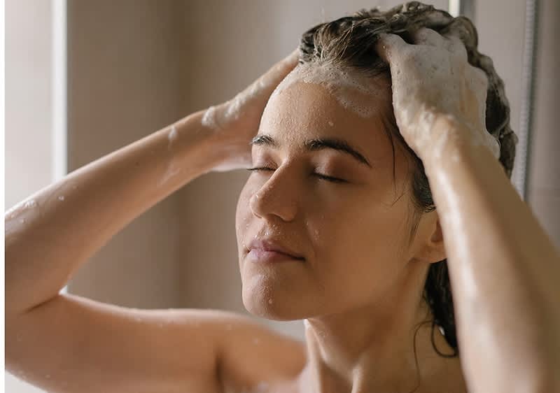 Richtiges Haarewaschen