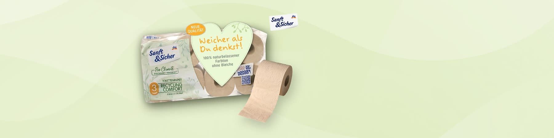 Sanft&Sicher: Alles über die dm-Marke & ihr Toilettenpapier