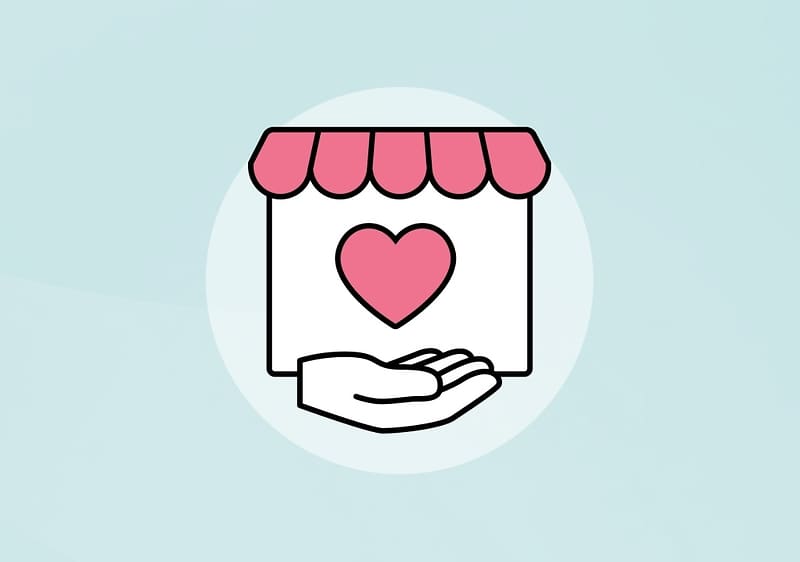 Icon eines Marktstandes