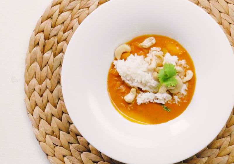 Cremiges Kurkuma Curry