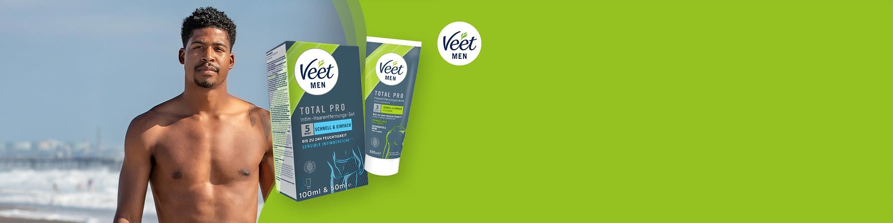 Haarentfernung für Männer