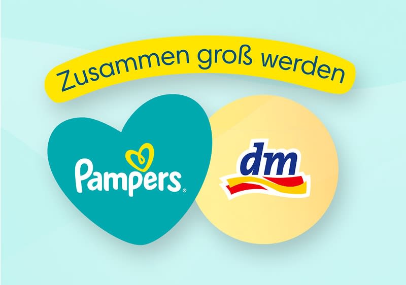 Pampers und dm wurden zusammen groß.