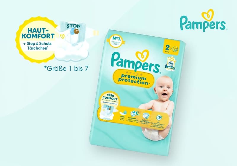Pampers Premium Protection für Dein Baby