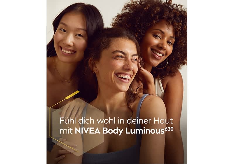 Fühl Dich wohl in Deiner Haut mit Nivea Luminous.