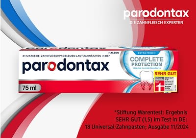 parodontax complete protection für Dein Zahnfleisch