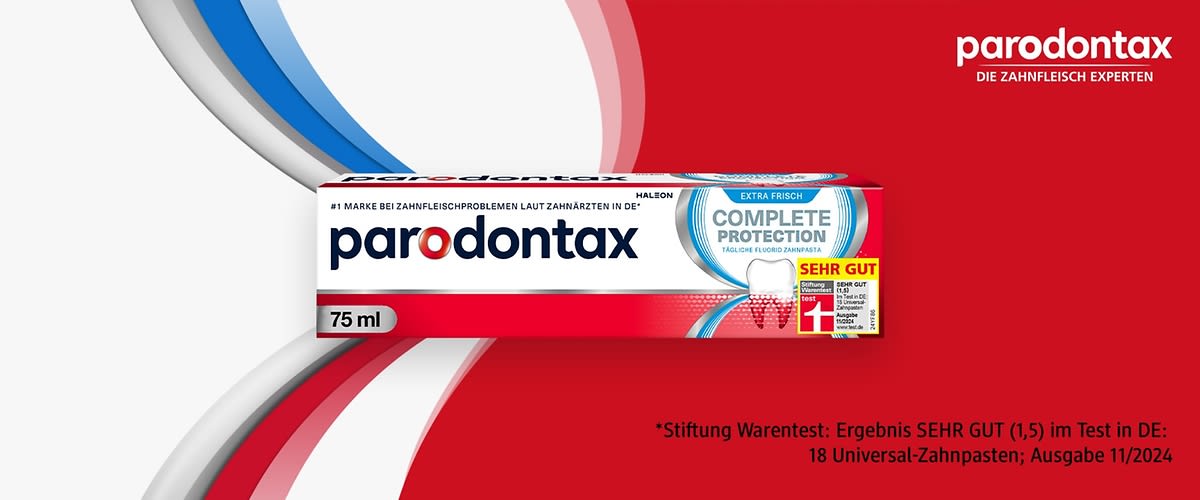 parodontax complete protection für Dein Zahnfleisch
