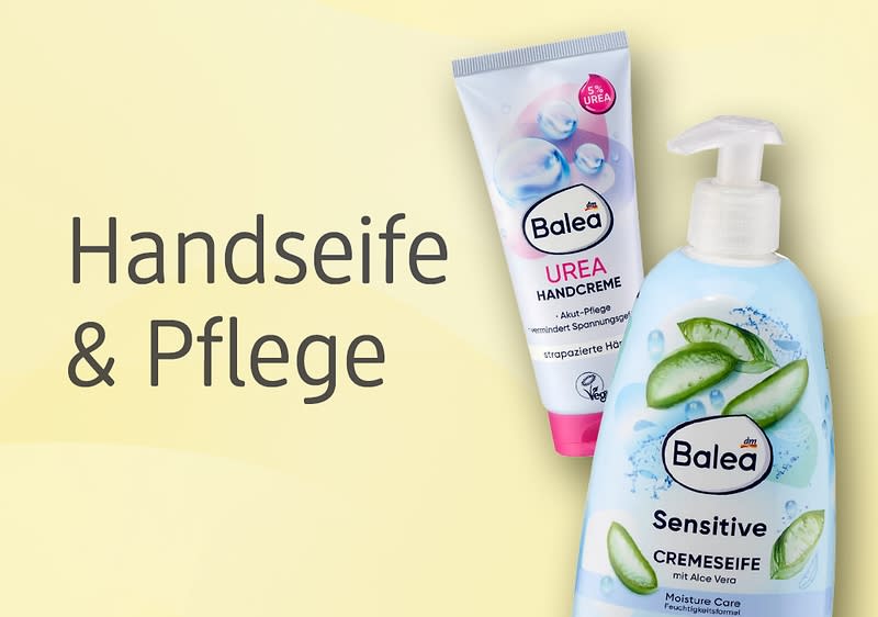 Zwei Produkte zur Gesichtspflege von Balea