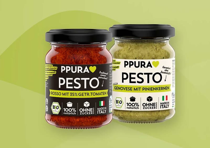 PPURAs PESTOS: 100% PUR.