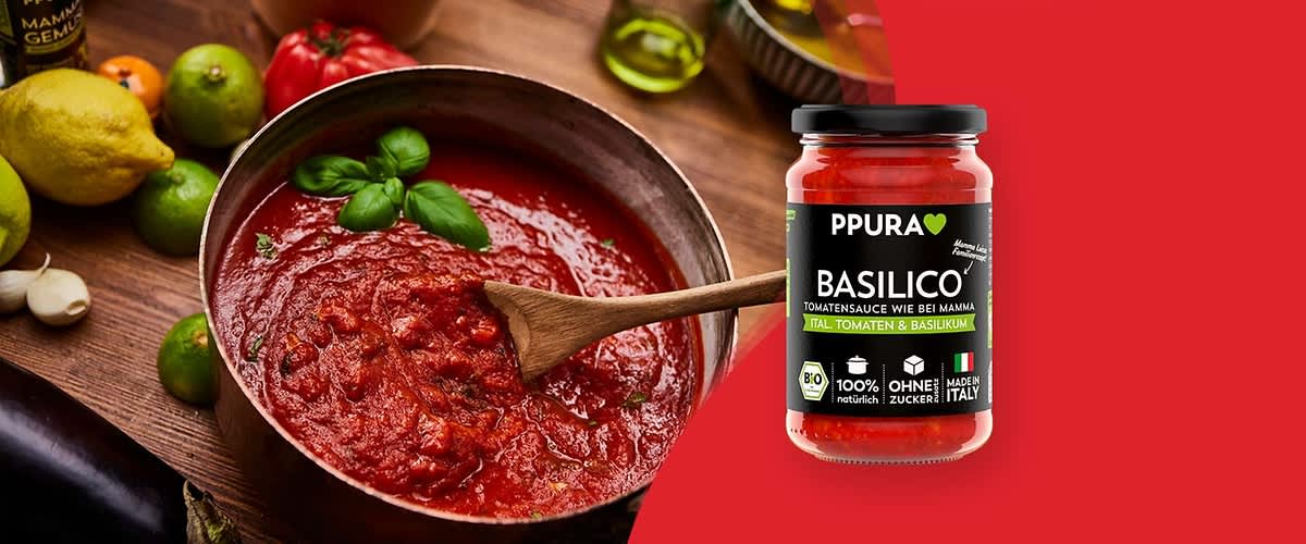 PPURAs Saucen: 100% PUR.