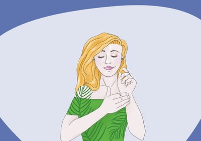 Illu einer Atemübung