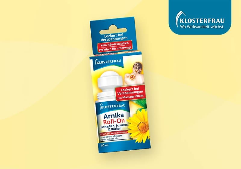 Klosterfrau Arnika Roll-On Verpackung