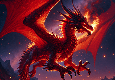 RankensteinSEO-Monster namens Feuerdrache