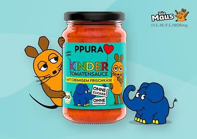 Neu: Die Maus x PPURA KINDER Sauce