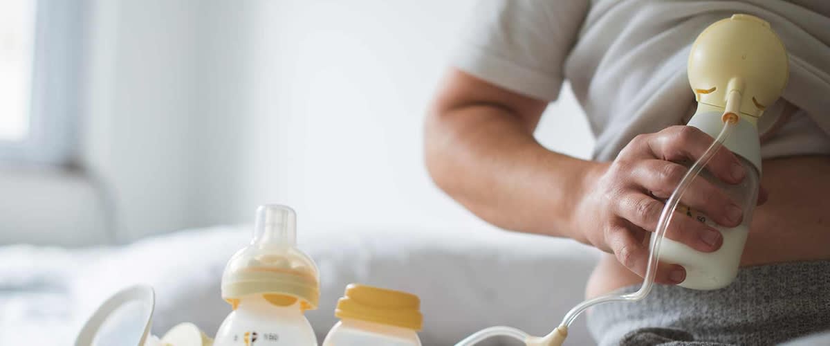 Richtig Milch abpumpen