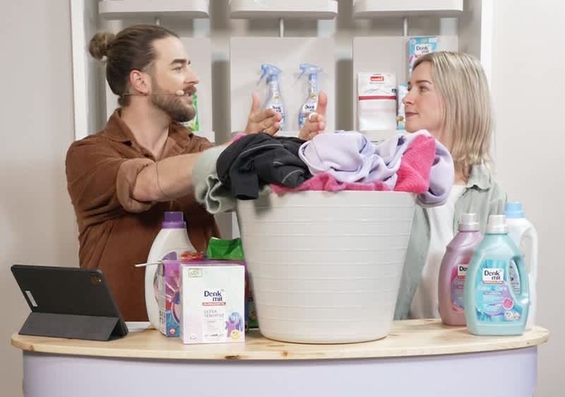 Waschmaschine befüllen