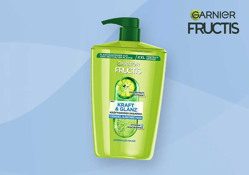 XXL Shampoo von Garnier Fructis Bühne