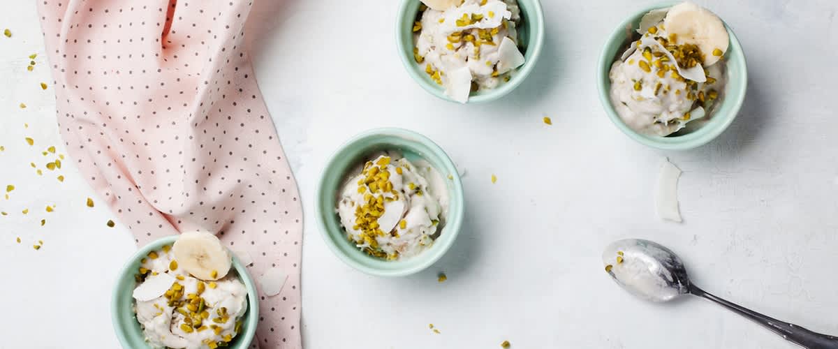 Pistazien Nicecream selber machen