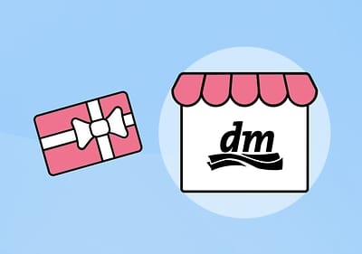 Serviceicons Geschenkkarte und dm-Markt