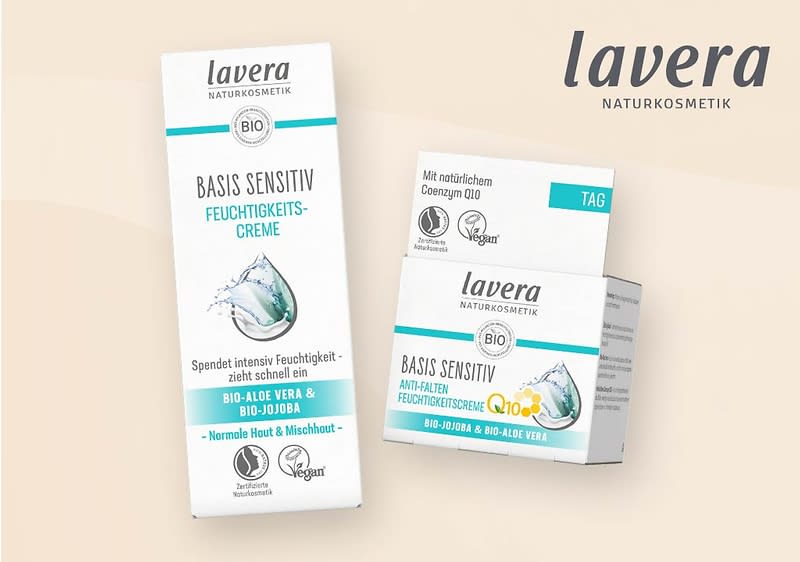 lavera Themenseite basis sensitiv Pflege