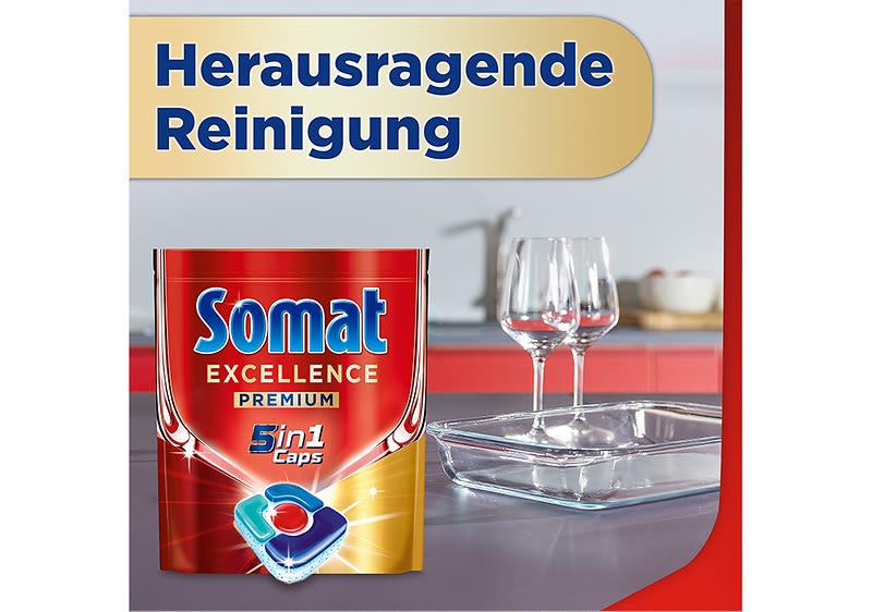 Herausragende Reinigung mit Somat