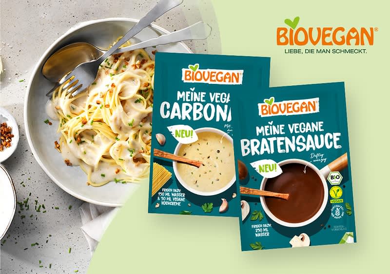 Vegane Saucen von BIOVEGAN