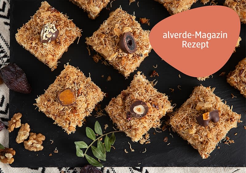 Rezeptbild für Dattelschnitten