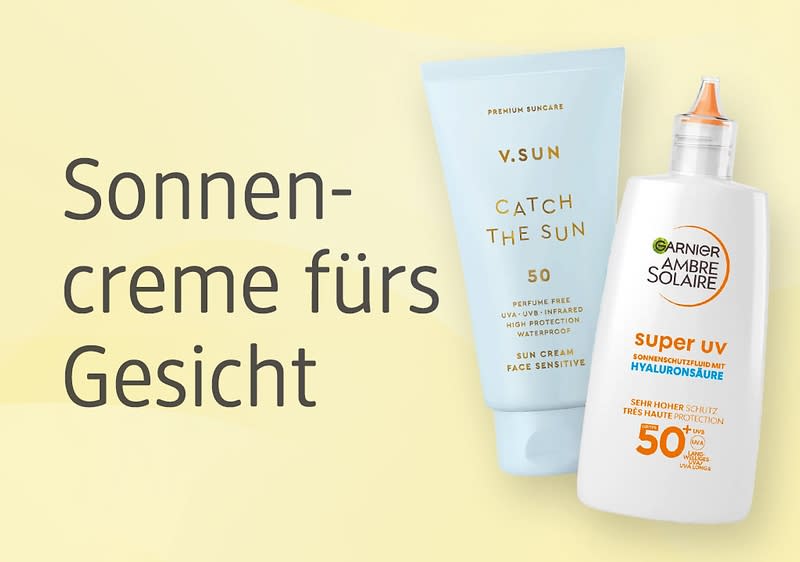 Sonnencreme für das Gesicht