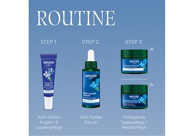 Deine Gesichtspflege Routine mit Weleda Blauer Enzian und Edelweiss